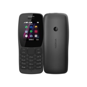 Nokia 110 1.77" Dual SIM, , FM Radio, Camera Phone - Black