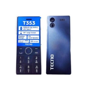 Tecno T353 Dual sim phone big battery 3000mah Large screen/Fm Radio