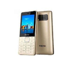 Tecno T402, 2.4Inches,Java, Triple Sim, GSM, Opera Mini, 0.08MP+0.08MP, 1500mAh, Champaign Gold...