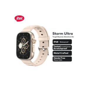itel 2.02" Storm Ultra Scratch & Water Proof Smart Watch ISW-023