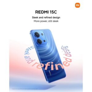 XIAOMI Redmi 15C - 6.9" (6+6GB RAM, 128GB ROM) Android 15 - 50MP Dual + 8MP Selfie - Dual Sim - 4G LTE - 6000mAh