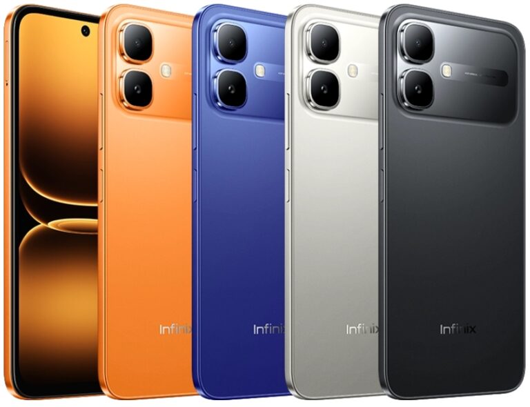Infinix Smart 20 – 6.78″ (4+4GB RAM, 128GB ROM) Android 16 – 8MP + 8MP Selfie – 4G LTE – Dual Sim
